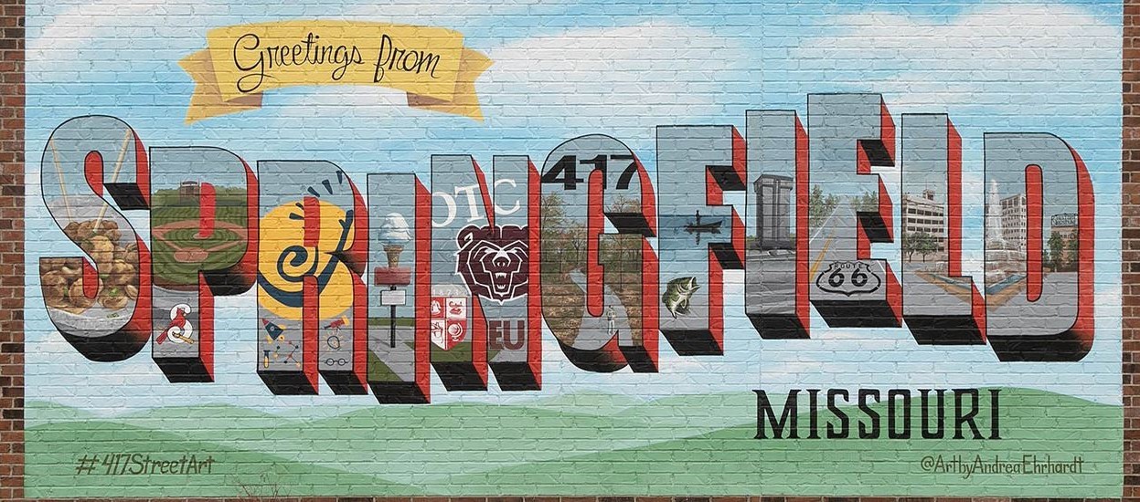Springfield Missouri Painted Mural