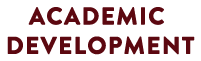 academic development
