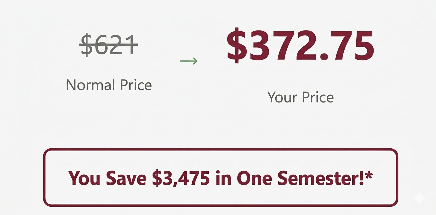 Price per credit hour